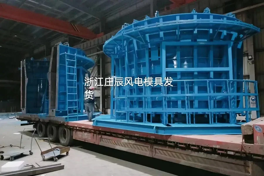 Wind Turbine Hybrid Tower Mold1 factory
